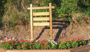 Emlenton Trail Head Sign.