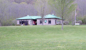 Park office at the Petroleum Center trail head