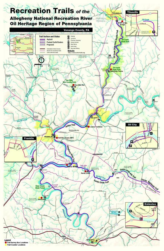 Trail Counters and Survey Boxes