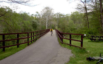 Oil Creek State Park Bike Trial